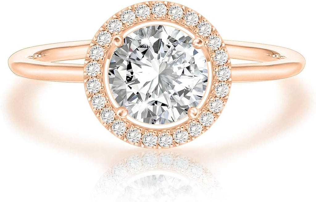 PAVOI 14K Gold Plated Crystal Birthstone Rings | Rings For Women