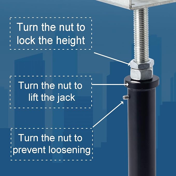 4 Pack U-Shaped Floor Jack - Image 4