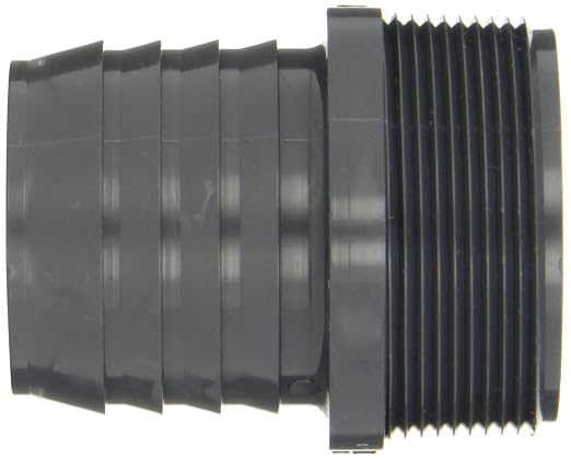 Spears 1436 Series PVC Tube Fitting, Schedule 40, 3/4" Barbed x NPT Male - Image 2