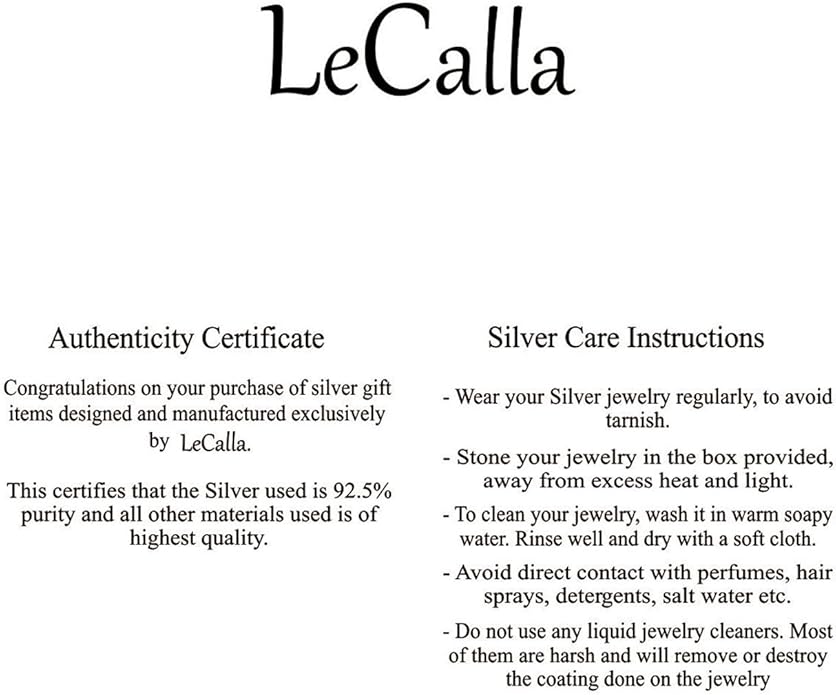 LeCalla 925 Sterling Silver Leverback Drop Earrings Lightweight Bohemia Teardrop Drop Dangle Earring for Women