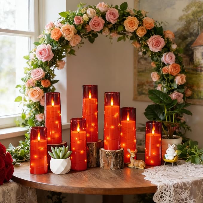Nimiko Flickering Flameless LED Candles, Battery Operated Candles 24 Pcs - Image 6