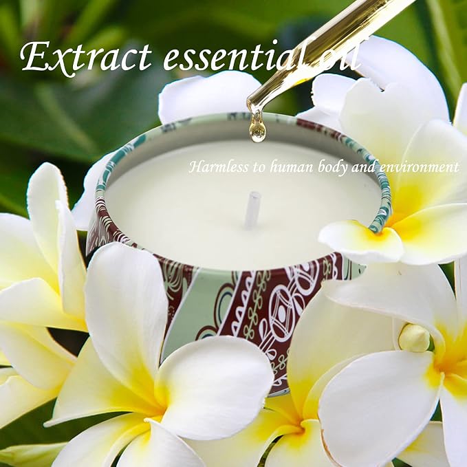 Candles Gifts for Women, 2 Pack 2.5 oz Fresh Gardenia and Jasmine Scented - Image 3