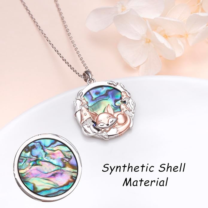 FLYOW 925 Sterling Silver Cute Animal Jewelry Hummingbird/Butterfly/Wolf/Corgi/Cat/Snake/Spider/Bat/Penguin/Bear/Opossum/Frog/Guinea Pig for Women Mother Friend Animal Lovers