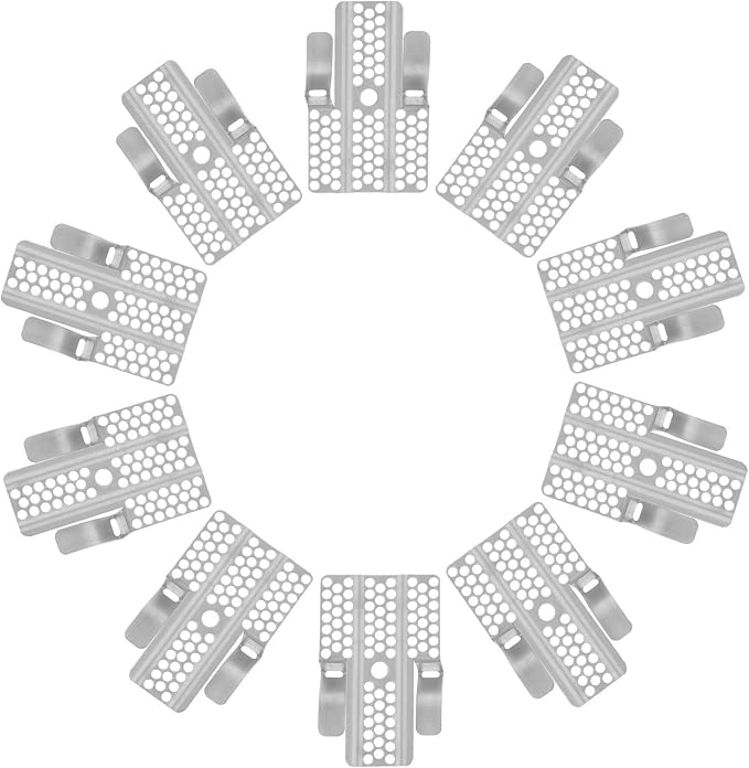 10pcs Drywall Clips for 1/2 and 5/8 Panels, Stainless Steel | Sheetrock and by LIFKOME