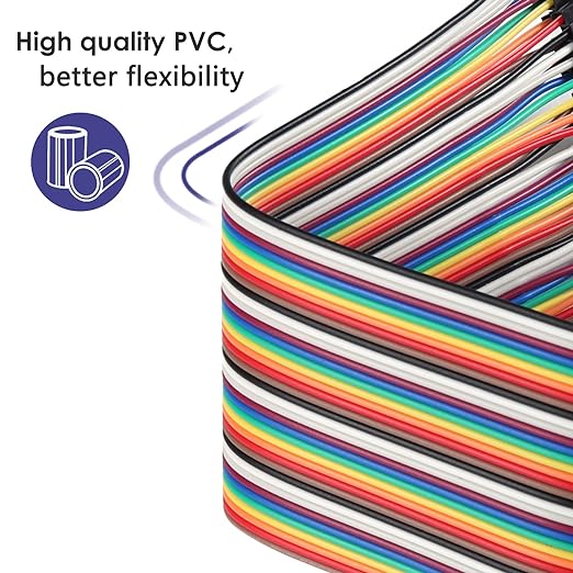 120pcs 30cm Dupont Wire Female to Female Breadboard Jumper Wires 11.8 inch - Image 4