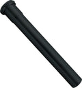 Westbrass A423-62 1-1/2" x 12" Slip Joint Extension Tube, Matte Black by Westbrass