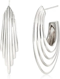 Big Chunky Gold Hoop Earrings for Women Trendy 14K Gold Plated Large Thick Gold Hoops