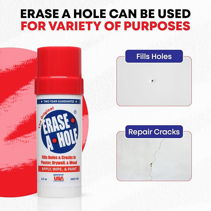 Wall Repair Stick – Quick-Dry Nail & Screw Hole Filler - Image 3
