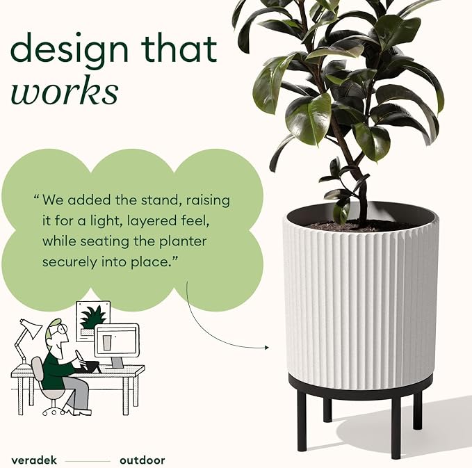 Veradek Demi Series Raised Planter - Image 5