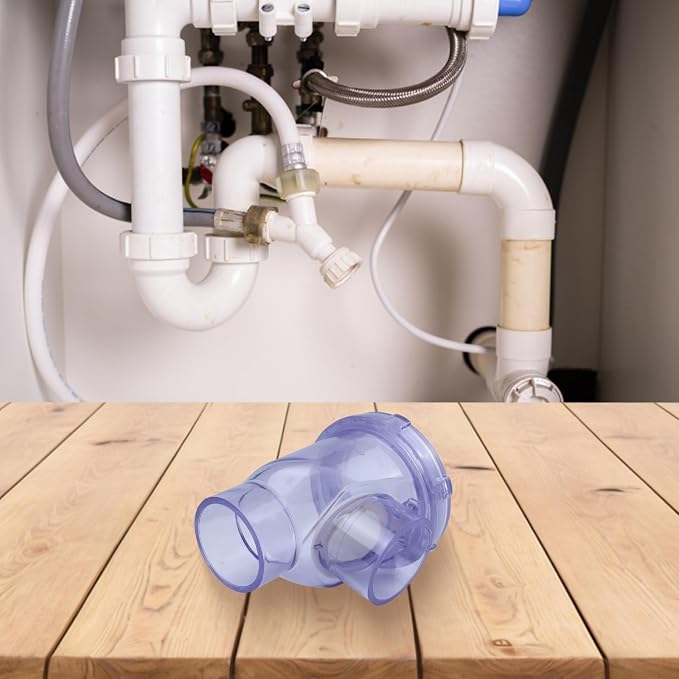PVC Sewer Check Valve 50Mm For Drain Pipe Backflow Prevention, Backwater Valve - Image 7