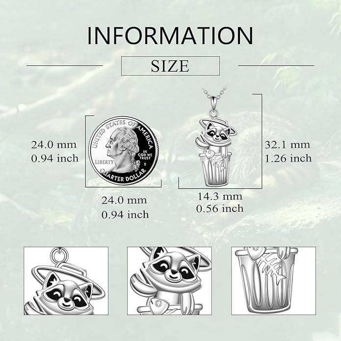 Animal Necklace for Women Necklace 925 Sterling Silver Cute Animal Pendant Necklaces Jewelry Gifts