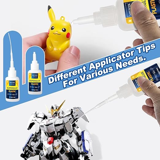 Super Glue for Plastic 100g, Plastic Glue for Legos, 3D Printing Repair & - Image 7