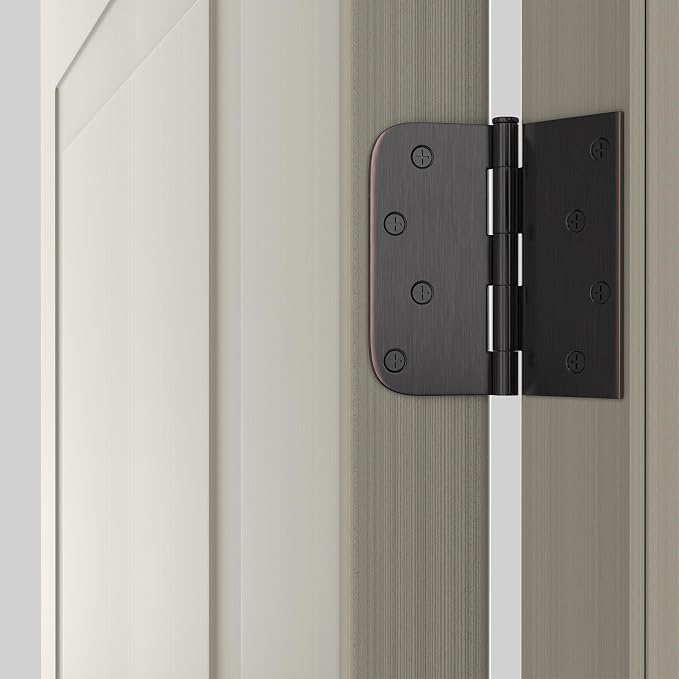 goldenwarm 3 Pack 4in Oil Rubbed Bronze Door Hinges Interior Door Hinges 4 x 4 - Image 7