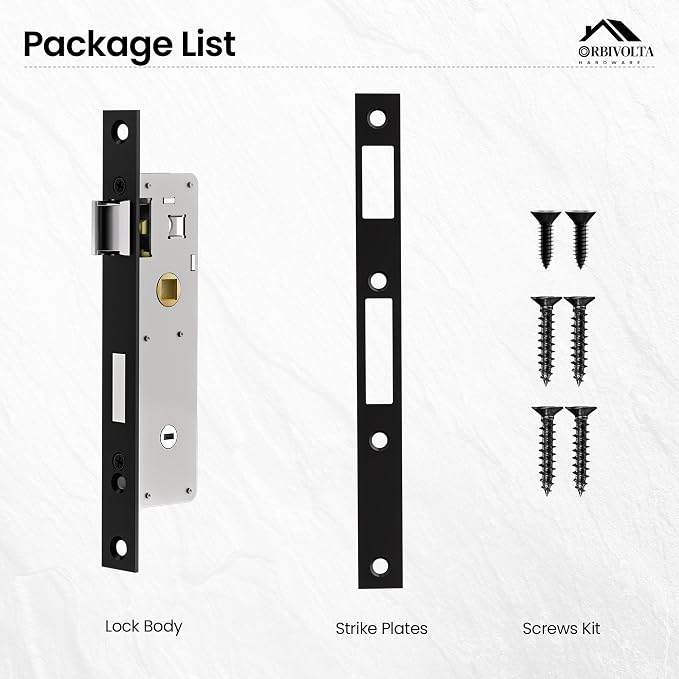 Storm Door Mortise Lock Body, Mortise Lock Replacement Parts | - Image 6