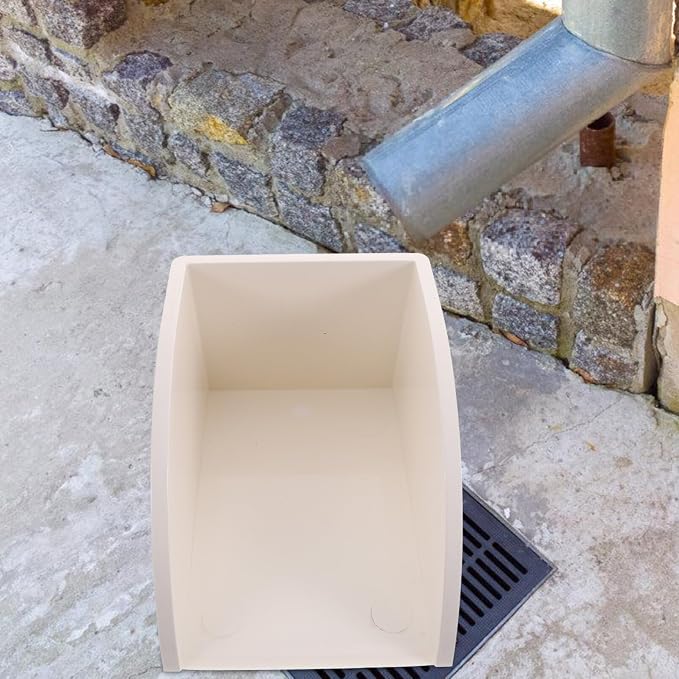 OSALADI Rain Water Collection Rain Gutter Downspout Splash Blocks Gutter - Image 9