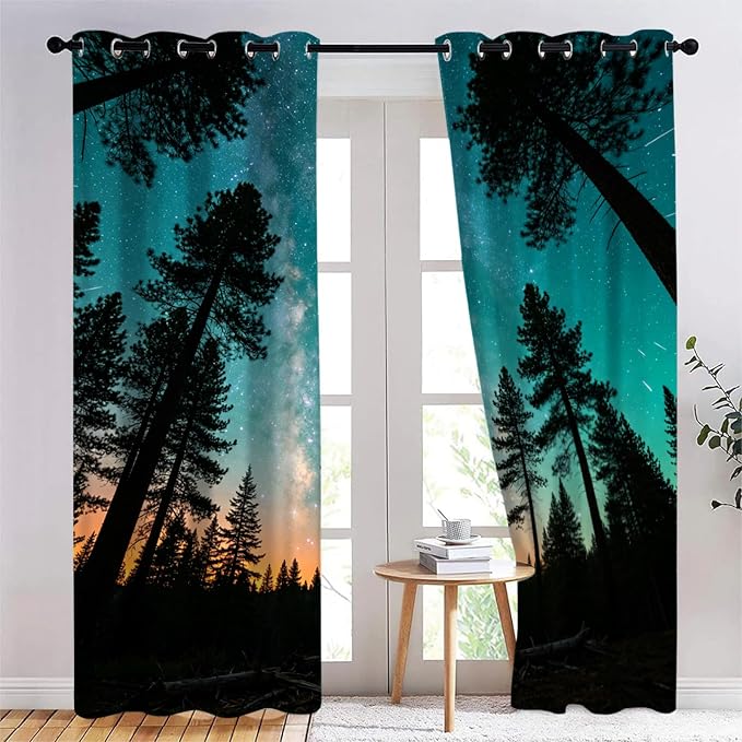 Forest Curtains by Unknown