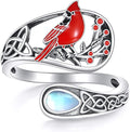 Animal Spoon Ring 925 Sterling Silver Adjustable Animal Spoon Ring Jewelry Gifts for Women Men