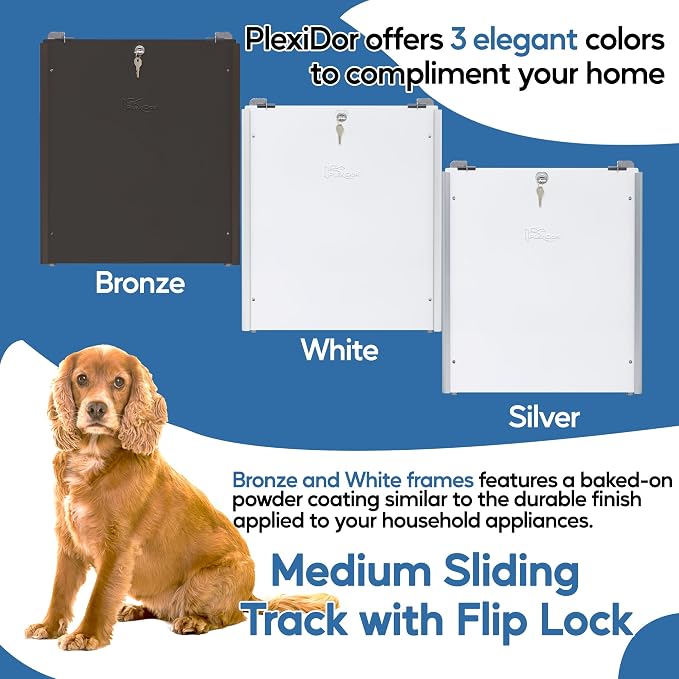 Plexidor Performance Pet Door Sliding Track - Image 3