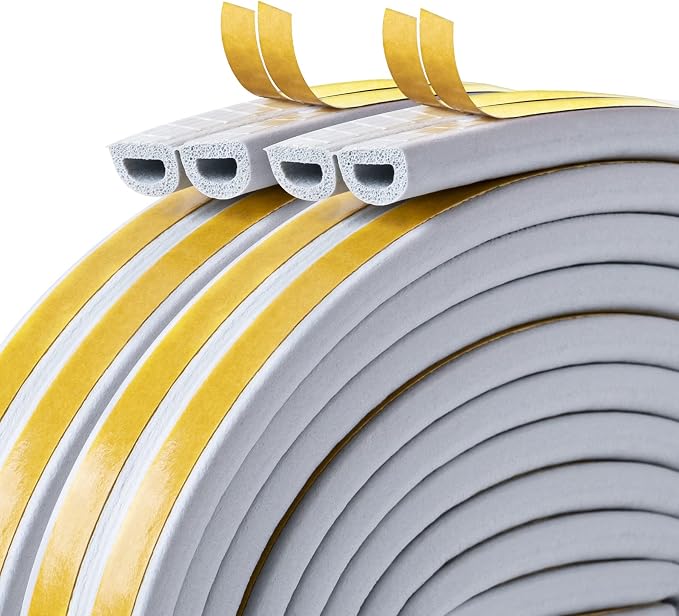 CloudBuyer Door Weather Stripping, Soundproof Insulation Seal Strip by CloudBuyer