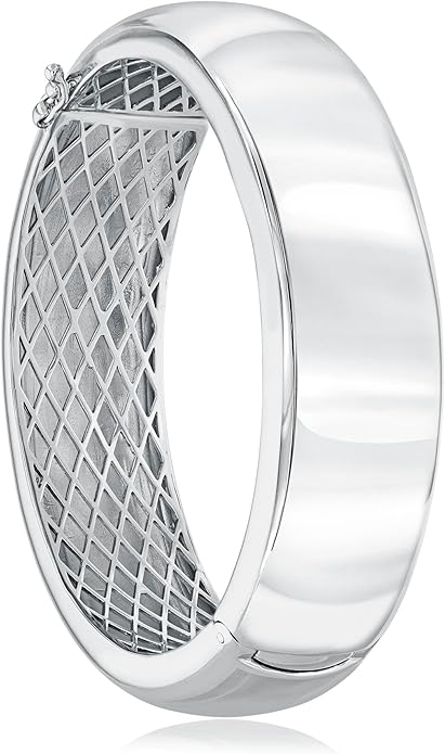 Reeds Sterling Silver Tube Bangle Bracelet