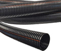 Electriduct 1/2" UV Rated Flame Retardant Wire Loom Black Nylon Split Tubing by Electriduct