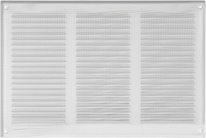 12 x 8 Inch White Galvanized Steel Return Air Register Vent Cover, AC Vent Cover - Image 9
