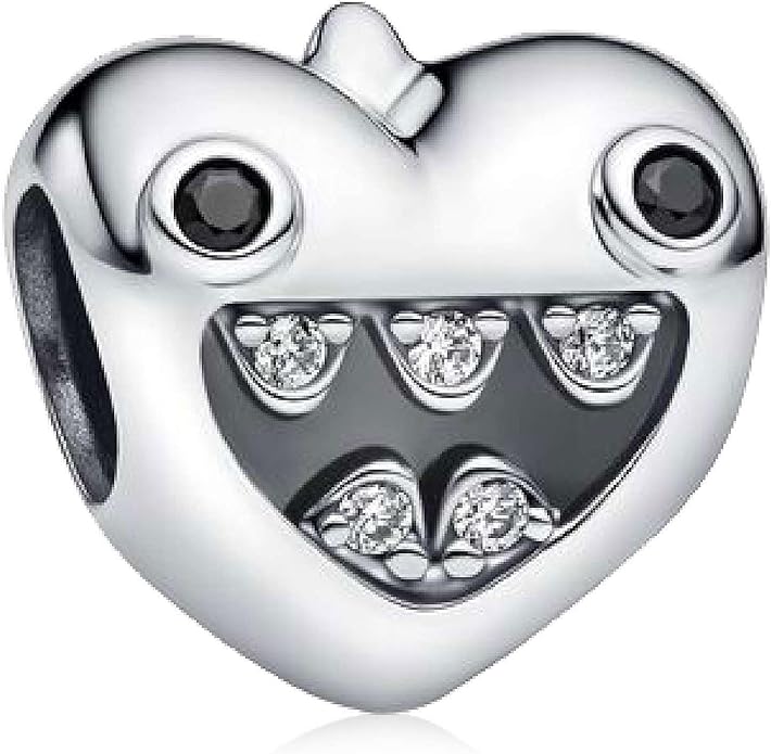 Family Mom Heart Charms 925 Sterling Silver Bead for Bracelets and Necklaces For Women Jewelry Present