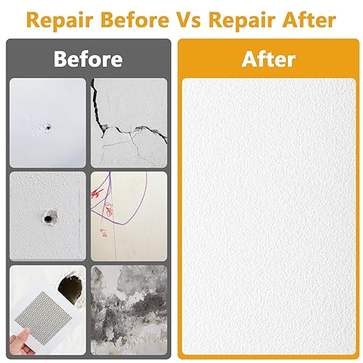 KURUI Drywall Repair Kit, 8.8oz Spackle Wall Repair Paste - Image 5