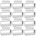 4-Gang BE4 Non-Metallic Electrical Power Outlet Box Extender, 12 Pack | ETL by XGGYA