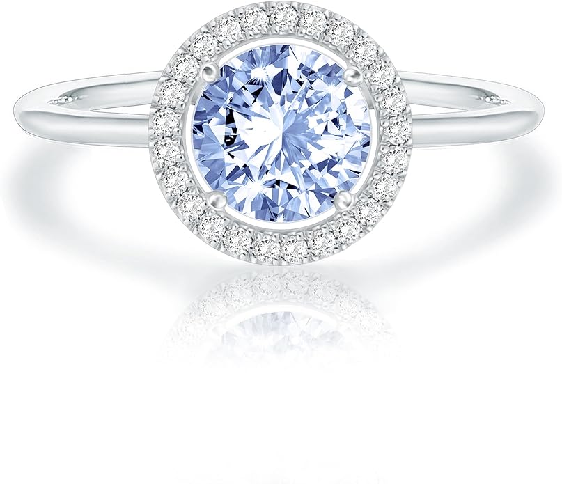 PAVOI 14K Gold Plated Crystal Birthstone Rings | Rings For Women