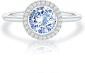 PAVOI 14K Gold Plated Crystal Birthstone Rings | Rings For Women