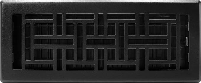 Decor Grates Metal Oriental Decorative Air Vent Cover 4x12 Floor Register – - Image 2