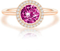 PAVOI 14K Gold Plated Crystal Birthstone Rings | Rings For Women