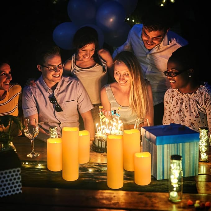 48- Pack of 3 Sizes of LED Flameless Candles.This Candle is Suitable - Image 7