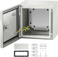 VEVOR NEMA Steel Enclosure, IP66 Waterproof & Dustproof, Outdoor/Indoor by VEVOR
