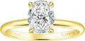 Elspeth 925 Sterling Silver Engagement Ring for Women Oval/Radiant/Pear/Princess/RoundCut Cubic Zirconia Promise Ring Size 4-10