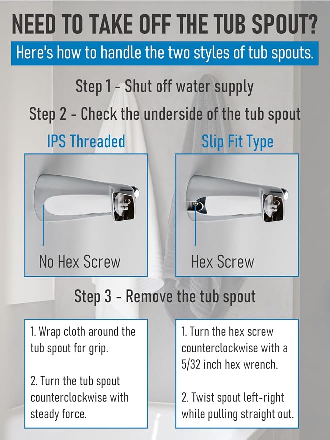 2-Pack Tub Spout Diverter Repair Kit - Image 7