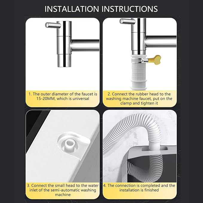 Air Conditioners Water Drainage Pipe Extension Strong Rubber Drainage Tube - Image 6