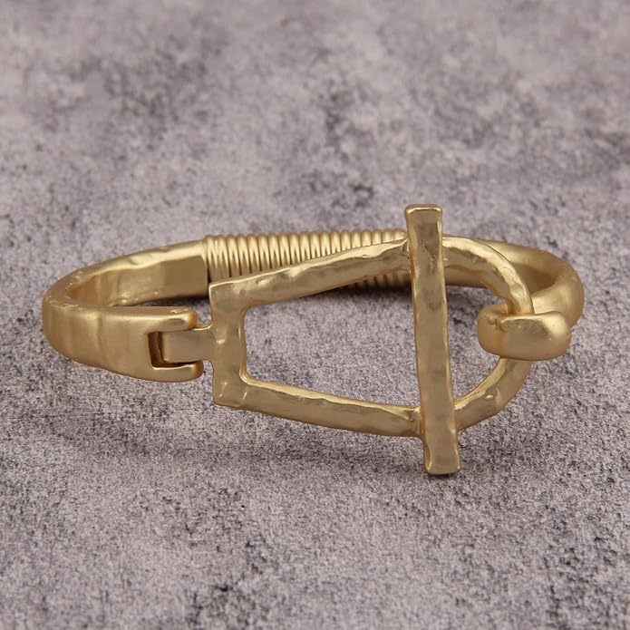 Gold Cuff Bracelet for Women Silver Beaded Bracelets Open Bangle Stackable Stretch Bead Bracelet Boho Jewelry Gifts for Wife Couple