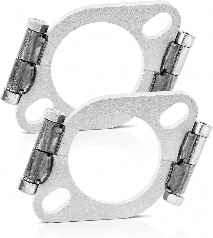 2 Packs 2.25 inch Split Flange Repair Kit, 2 Bolt 2.25"/57mm Exhaust Flange - Image 5
