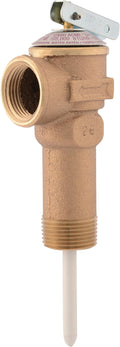 Cash Acme 3/4 Inch NCLX-5LX Temperature and Pressure Relief Valve, Push to by CashAcme