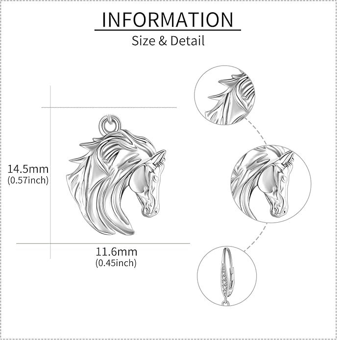 925 Sterling Silver Earrings for Women Dangle Drop Earrings Jewelry Gifts
