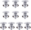 10PC EFIELD PEX-A Expansion Angle Stop Valve, Chrome Plated-VALVE067 by EFIELDPEXTUBING