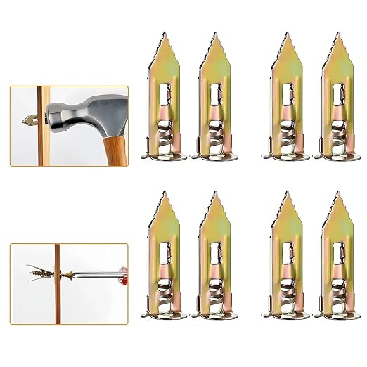 Heavy Duty 12x40mm Metal Drywall Anchors 70 PCS, Large Expansion Anchor Sleeves by Unknown