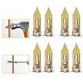 Heavy Duty 12x40mm Metal Drywall Anchors 70 PCS, Large Expansion Anchor Sleeves by Unknown