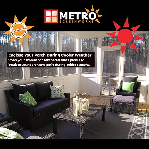 Metro Screenworks Custom Tempered Glass Panel - Image 4