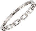 SPUNKYsoul Chain Link Buckle With Rhinestones Cuff Bracelet in Gold, Silver Rose Gold and Gun Metal for Women