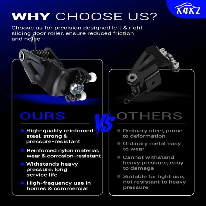 X4XZ 924-128 & 924-129 Left & Right Power Sliding Door Roller Assembly | Fits - Image 3