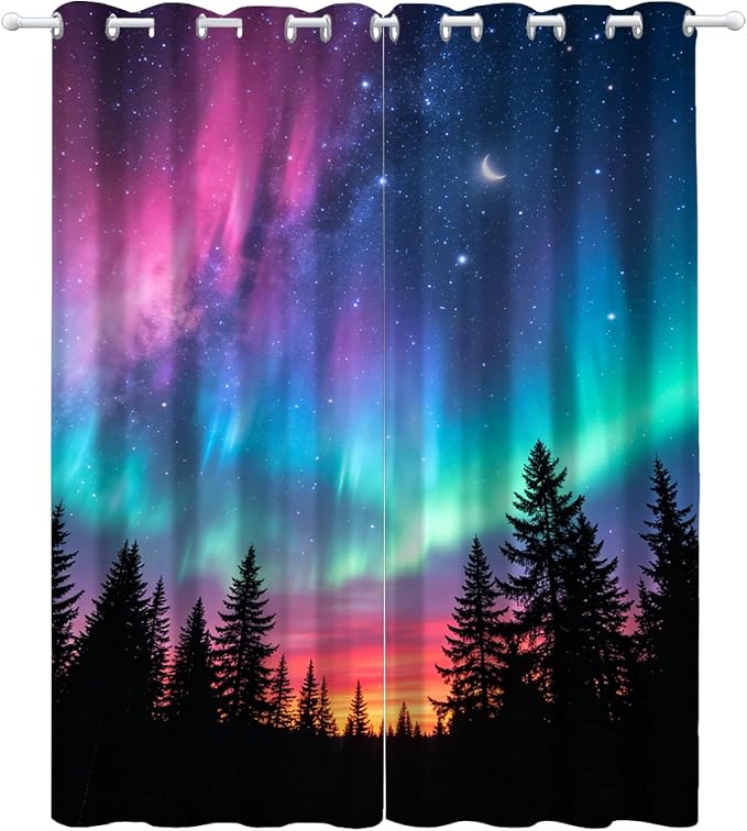 Aurora Forest Curtains - Image 3
