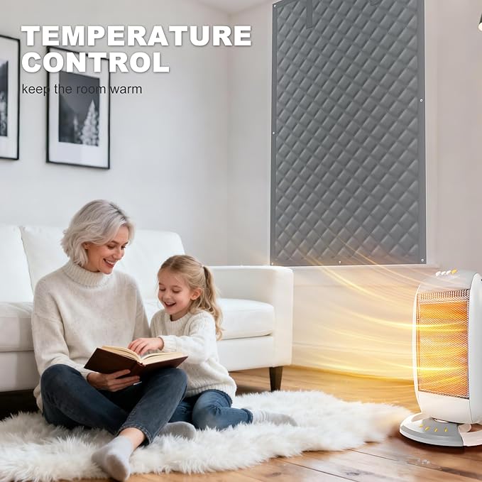 Thermal Window Cover, Window Covers Fits Up to 3 x 5 Ft Window - Image 2